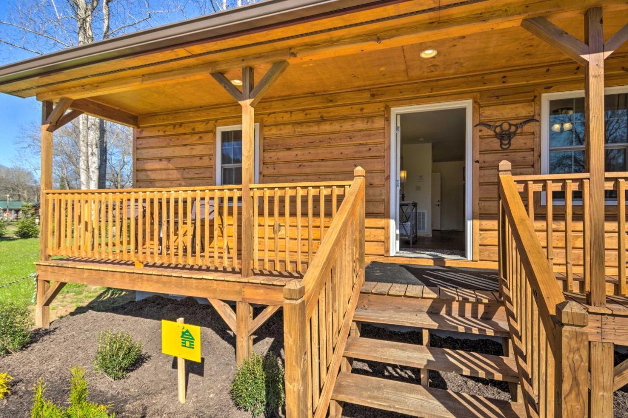 Cozy Smoky Mountain Cabin By Tuckasegee River! ブライソン・シティ エクステリア 写真